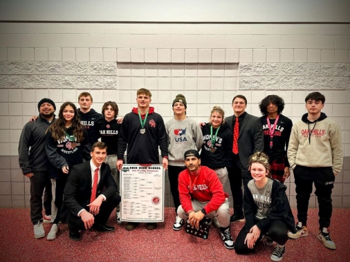 Wrestlers Place at State Meet
